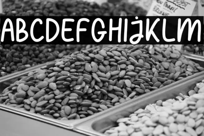 PENCAKE SWEETY Font examples