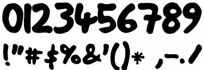 PENNARELO Font OTHER CHARS