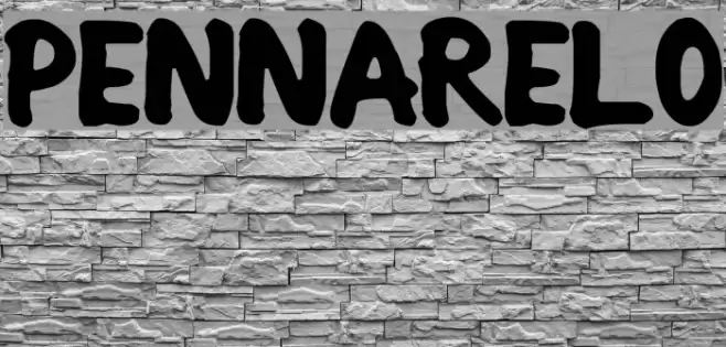 PENNARELO Font examples