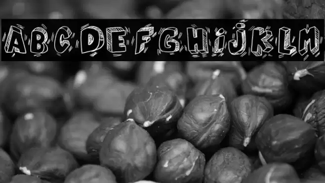 PEOPLE BOOK Font examples