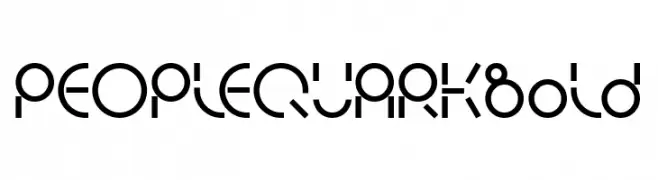 PEOPLE QUARK Bold  Frei Schriftart Herunterladen