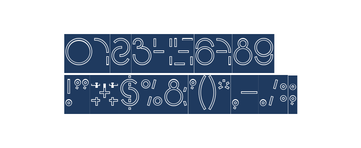 PEOPLE QUARK-Hollow-Inverse Other Characters
