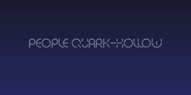 PEOPLE QUARK-Hollow Social Header