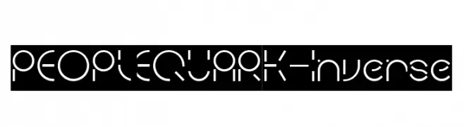PEOPLE QUARK-Inverse  Frei Schriftart Herunterladen