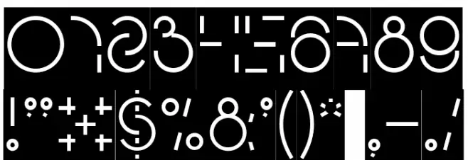 PEOPLE QUARK-Inverse Font OTHER CHARS