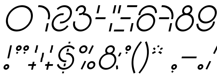 PEOPLE QUARK Italic Font OTHER CHARS