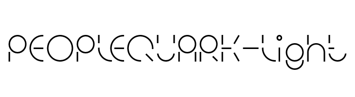 PEOPLE QUARK-Light  Descarca Fonturi Gratis
