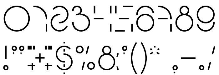 PEOPLE QUARK-Light Font OTHER CHARS