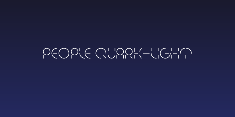 PEOPLE QUARK-Light Social Header