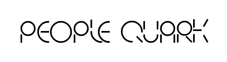 PEOPLE QUARK  Frei Schriftart Herunterladen