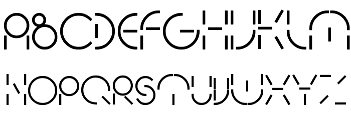 PEOPLE QUARK Font LOWERCASE