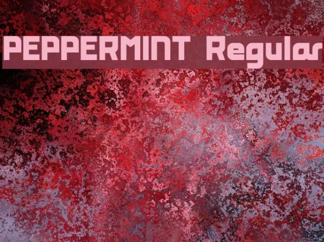 PEPPERMINT Regular Example 1