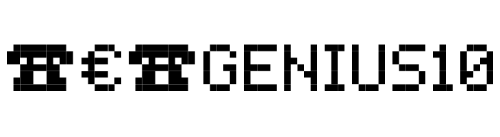 PEPgenius10  Free Fonts Download