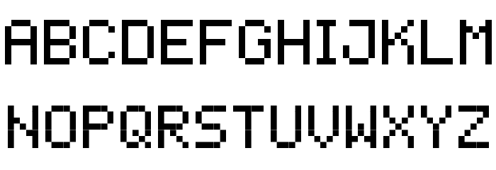 PEPgenius10 Font LOWERCASE