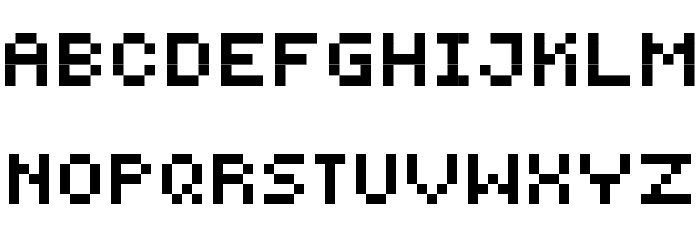 PEPminus10 Font LOWERCASE