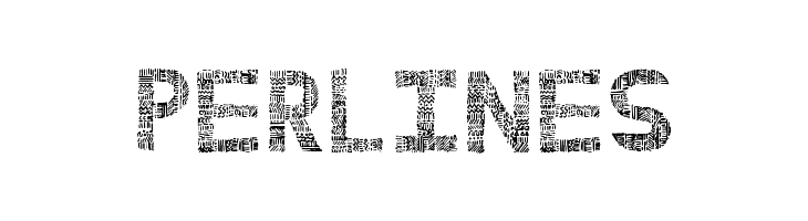 PERLINES Font