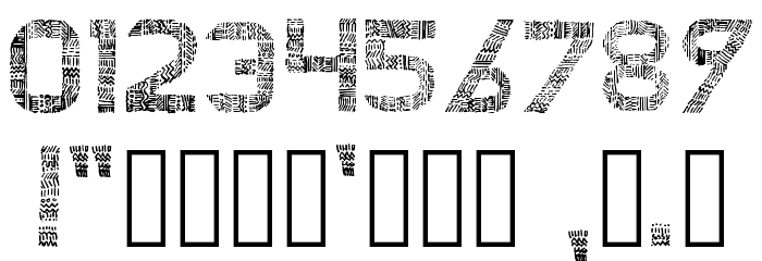 PERLINES Font OTHER CHARS