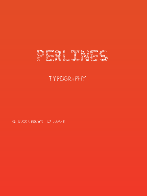 PERLINES Poster