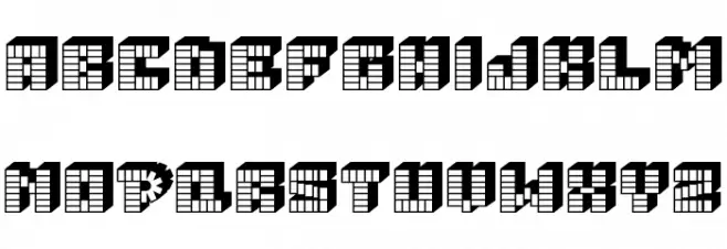 PEZ_font फ़ॉन्ट अपरकेस