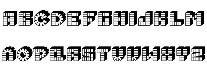 PEZ_font Font LOWERCASE