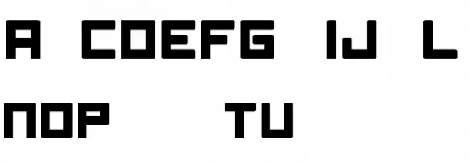 PePendejo Fonte MAIÚSCULAS