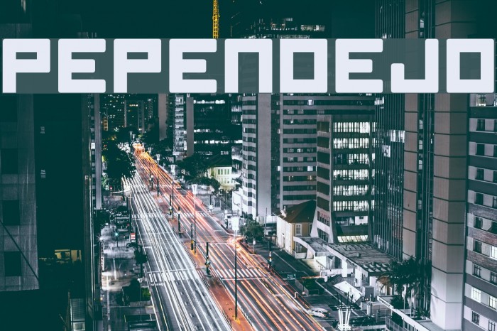 PePendejo Font examples