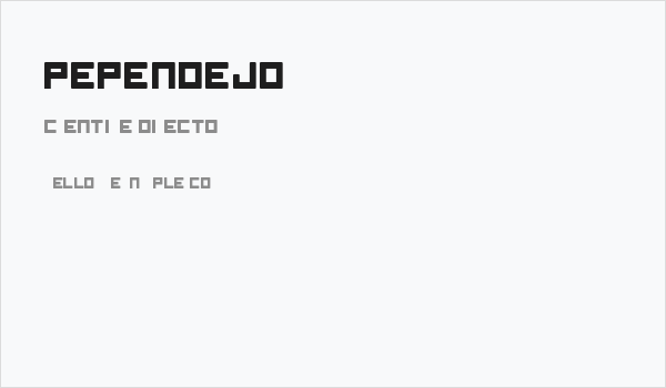 PePendejo Business Card