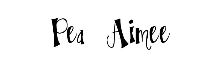 Pea Aimee Font