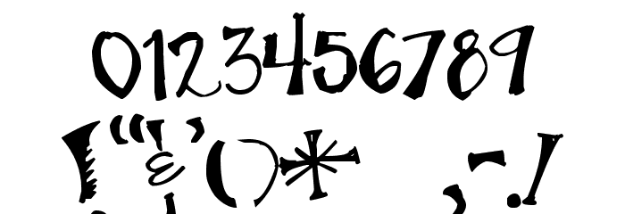 Pea Aimee Font OTHER CHARS