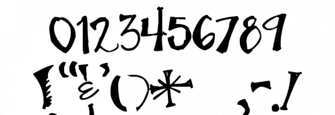 Pea Aimee Font OTHER CHARS