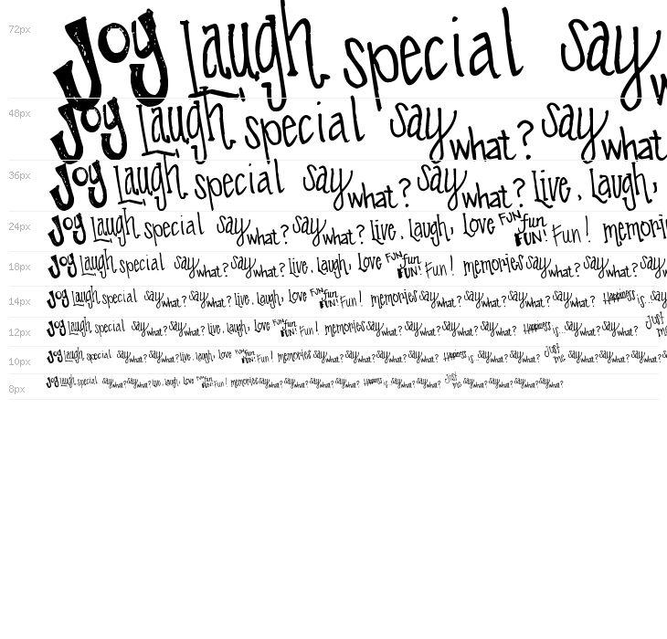 Pea Aimee's Doodles Waterfall