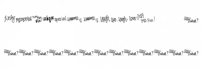 Pea Aimee's Doodles फ़ॉन्ट लोअरकेस