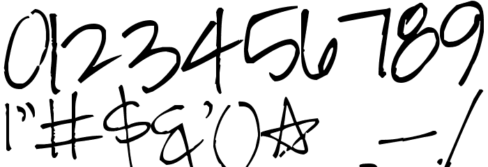 Pea Alexis Font OTHER CHARS