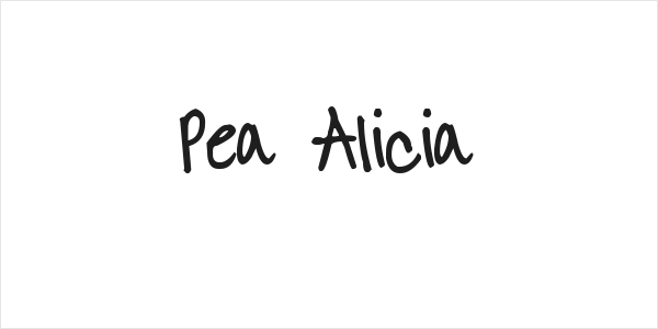 Pea Alicia Logo