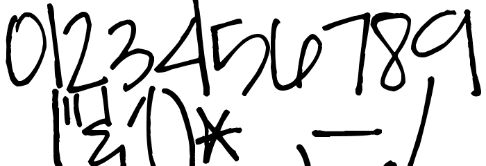 Pea Ambre Font OTHER CHARS