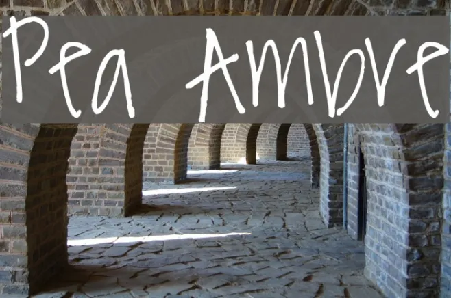 Pea Ambre Example 1