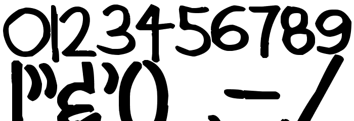 Pea Amie Font OTHER CHARS