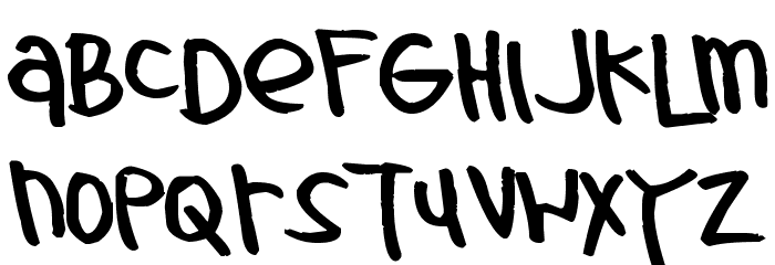 Pea Amie Font LOWERCASE