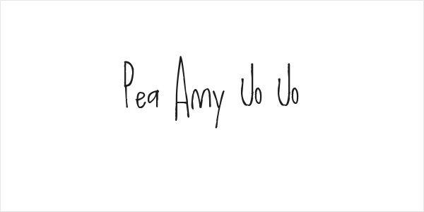 Pea Amy Jo Jo Logo