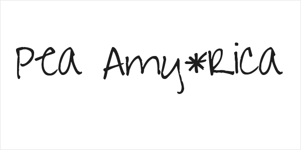 Pea Amy*Rica Logo