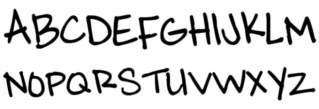 Pea Amy Schriftart Groß