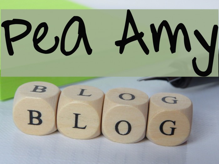 Pea Amy Font examples