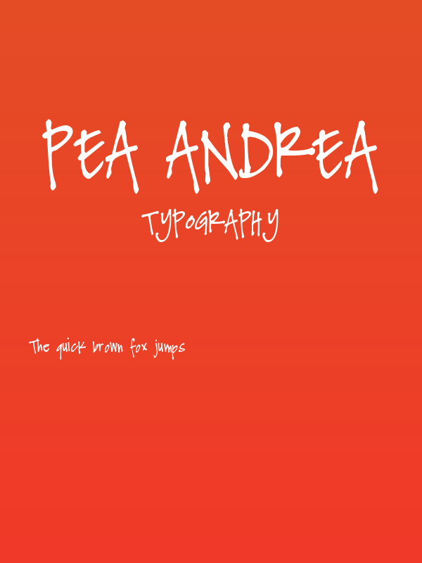 Pea Andrea Poster