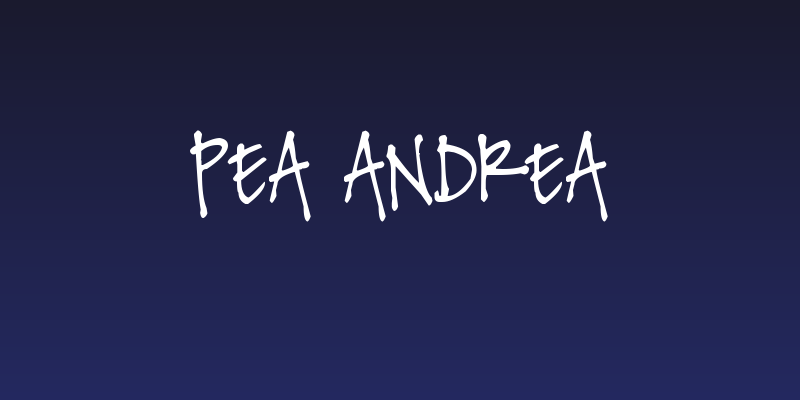 Pea Andrea Social Header