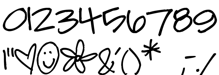 Pea Annalee Script Font OTHER CHARS