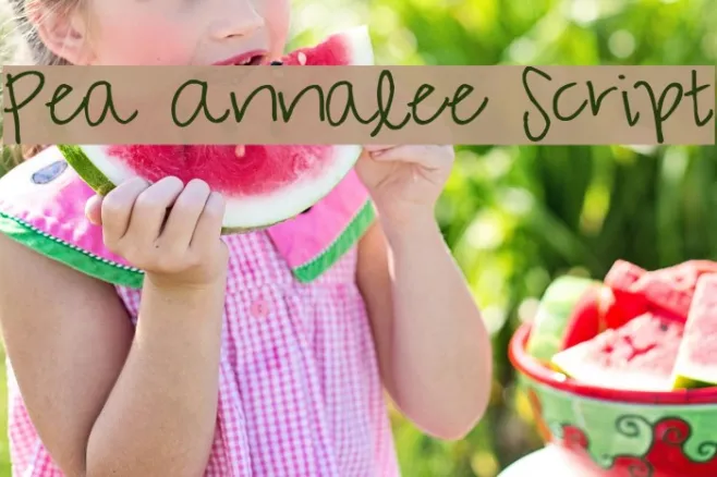 Pea Annalee Script Example 1