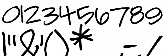 Pea Annalee Font OTHER CHARS