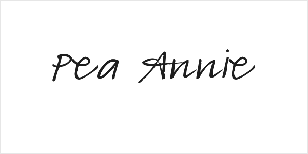 Pea Annie Logo