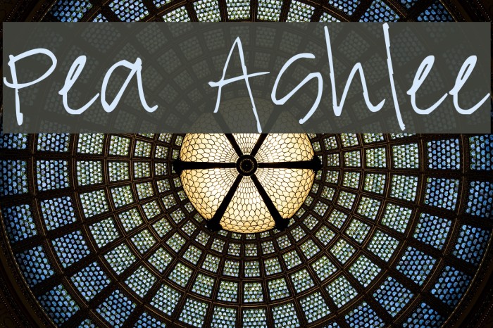 Pea Ashlee Example 2