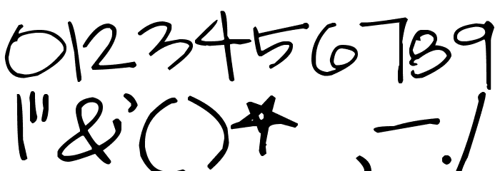 Pea Ashley Font OTHER CHARS